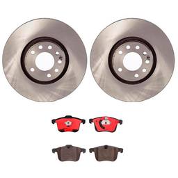 SAAB Brembo Brakes Kit - Pads and Rotors Front (314mm) (Ceramic) 93188113 - Brembo 3119675KIT